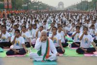 Prime Minister Modi at International Day of Yoga 